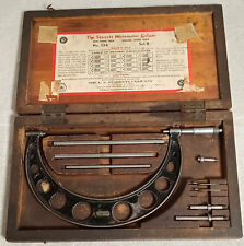 Vintage STARRETT Micrometer Caliper No 224 SET B 6