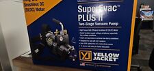 YELLOW JACKET 6CFM DC SUPEREVAC II BRUSHLESS VACUUM PUMP 93760 24 Month Warranty picture