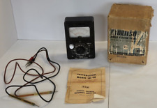 Vintage Multimeter With Box Complete KYORITSU ELECTRONIC INSTRUMENTS TK 90 picture