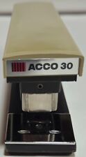 Vintage ACCO 30 Desk Top Stapler, Heavy Duty, Durable Metal USA picture