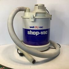 Vintage Shop-Vac Wet-Dry Model 600A Made in U.S.A Blue/White picture