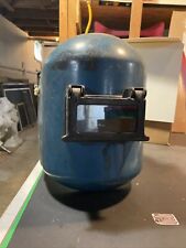 Vintage Machine Age Jackson Welding Helmet with green hard hat and extra lenses picture