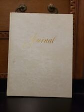 Vintage Hardcover Journal - Page Book Lined White - Hiller Industries 1985 picture