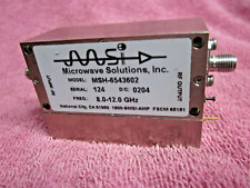 Microwave Solutions MSH-6543602 Power Amplifier  8-12 GHz SMA picture