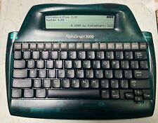TESTED,  INSPECTED, UPDATED AlphaSmart 3000 ~ USB CABLE ~ ALL BATTERIES REPLACED picture