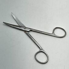 Vintage V. Mueller Mayo Dissecting Scissors Curved On Flat 5 3/4