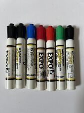 Vintage Sanford EXPO Dry Erase Markers Lot Of 7 Tested Pre Low Odor picture