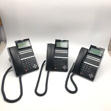 Lot of 3 NEC ITZ-12D-3 DT800 Series Dual Business Office IP Phones Preowned picture
