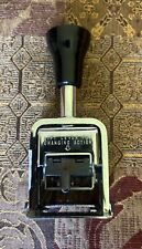 Vintage Ertan Automatic Numbering Machine Model 188 Chrome Stamp picture