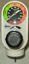 Ohio Medical Vacuum Regulator, Push To Set, Intermittent, PISA, 200mmHg Analog picture
