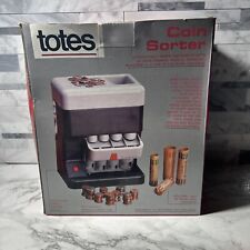 Vintage Totes Fundamentals Coin Sorter Money #73590 With Box Great Condition picture