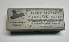 Vintage Pilot Staples, Full Box, New But Old. picture