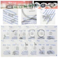 Dental Orthodontic Niti Open Closed Coil Spring Arch Wire 010 012 6/9/12mm 180mm picture