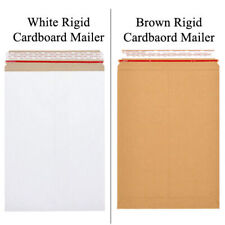 Cardboard Mailer Shipping Envelope Flat Rigid Mailer Choose: Size, Color & Pack picture