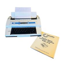 NAKAJIMA AX90 Electronic Typewriter With Memory Display Word Processing picture