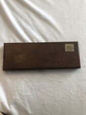 VINTAGE BROWN & SHARPE CALIPER 579-1       32194-3  SWISS MADE IN WOODEN CASE picture