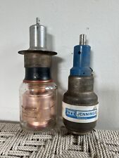 🍊Vintage Pair of Jennings Radio Variable Vacuum Capacitor Tubes | Type UCS picture