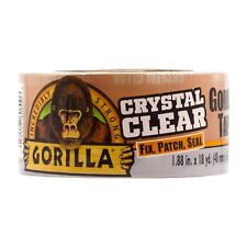 Gorilla Crystal Clear Repair Duct Tape 1.88” X 18 Yd  Clear (Pack of 1) picture