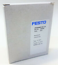 Festo CPE18-M1H-3GL-1/4 163141 Solenoid Valve New One  CPE18M1H3GL1/4 picture