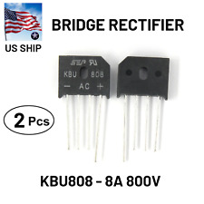 2 Pcs KBU808 Bridge Rectifier | KBU808 Bridge Rectifier 800V 8A | US Ship picture