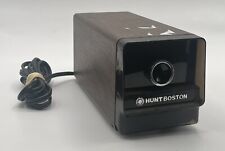 Vintage Hunt-Boston Heavy Duty Electric Pencil Sharpener Model 17 (TESTED) picture