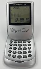 Vintage -  Pampered Chef logo Calculator&Calendar.  Cell battery required picture