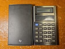 Vintage 1981 Texas Instruments TI-1766 Solar Pocket Calculator w/ Case picture