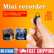 Keychain MP3 Player Digital Voice Recorder Mini Sound Audio Activated Recorder picture