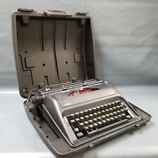 Vintage Royal Epoch Portable Manual Typewriter With Case (Black) TESTED picture