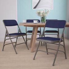Flash Furniture Navy Fabric Folding Chair,PK4 4-HA-MC309AF-NVY-GG Flash picture