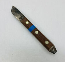 Vintage 1960s Dental Plaster Knife 6.5” Solid Wood Handle T1 picture