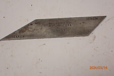 VINTAGE STARRETT NO. 13 COMBINATION SQUARE BLADE MACHINIST TOOLING picture