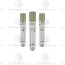 Vacuum Blood Collection Tube (Glucose Tube), 13 x 75mm, 4ml, Gray Top, Exp 02/24 picture