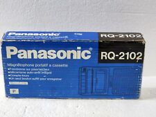Vintage Panasonic RQ-2102 SlimLine Tape Cassette Recorder with Power Cord picture