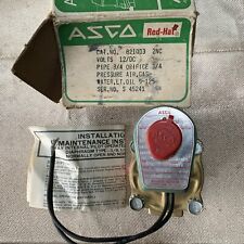 ASCO red hat Solenoid Valve 821003 - 3/4 Pipe 3/4 Orifice Connection  picture