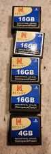 81  Industrial Grade Compact Flash Cards - Used picture