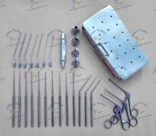 Shea Ear Operation Myringotomy Instruments Set 29 Myringoplasty Surgical ENT picture