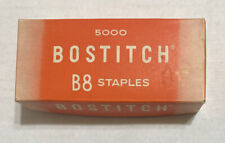 Vintage Box Bostitch 5000 B8 Staples Made In USA Nearly Full Box picture