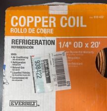 Everbilt Copper Refrigeration Coil 1/4 OD x 20Ft. HVAC picture