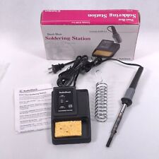 Vintage RADIO SHACK Dual Power Soldering Iron Station CAT NO. 64-2184 picture