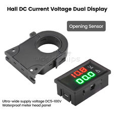 Hall Ammeter Voltmeter DC0-300V 0-400A Isolated Digital Current Voltage Meter picture