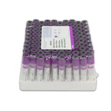 100 Vacuum Blood Collection Tube 2ml EDTA K2 Glass for Lab Hospital Sampling picture