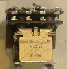 Vintage Allied Control Co. POX-86  4-pole relay  P-409 picture