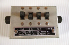 Vintage Attenuator Blonder-Tongue Lab 0-45db Model Mat picture