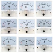 DC 50uA 1mA 20mA 30A 85C1 Class 2.5 Analog Amp Panel Meter Gauge Current Ammeter picture