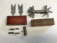 2 Vintage Starrett Machinist Tools 156M 50589 Screw Pitch Gage and a ???? Item picture