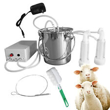 Cow Goat Milker Food Grade Milk Bucket 3L Pulsating Vacuum Pump For Dairy Farms picture