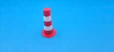 Vintage Toy Plastic Safety Traffic Cone Made In Hong Kong 2 1/2” picture