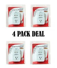NEW 4 Pack 1800 Watts Power Surge Protector AC Voltage Brownout  Refrigerator picture