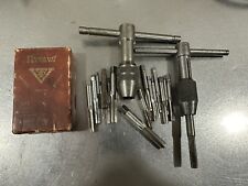 General Tap Wrench Set with hand taps (vintage) picture